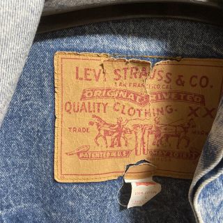 Levi's - ヴィンテージ 赤タグ LEVI'S 80's デニムジャケット Gジャン