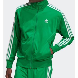 アディダス(adidas)の最終値下げ　新品　adidas トラックジャケット　ジャージ　グリーン　Sサイズ(トレーナー/スウェット)