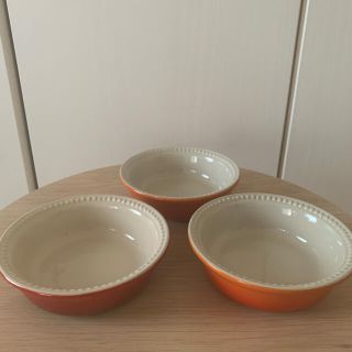 ルクルーゼ(LE CREUSET)のル・クルーゼ　グラタン皿　3枚(食器)