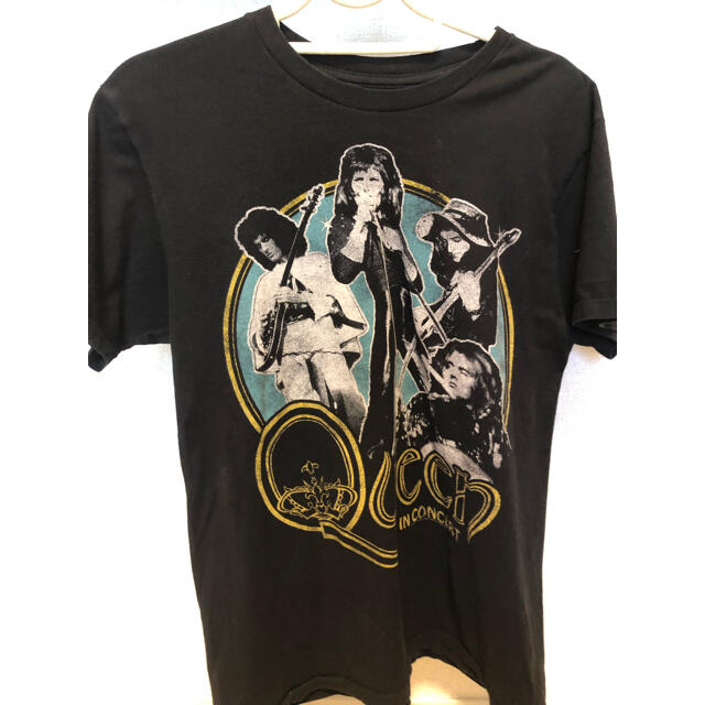 QUEENS COURT(クイーンズコート)のレア品 QUEEN クイーン Tシャツ ヴィンテージ バンT 海外製 Lサイズ メンズのトップス(Tシャツ/カットソー(半袖/袖なし))の商品写真