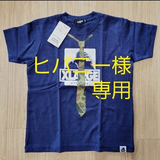 エクストララージ(XLARGE)の🍀ヒバニー様専用🍀エクストララージキッズOGゴリラネクタイ風プリントTシャツ(Tシャツ/カットソー)