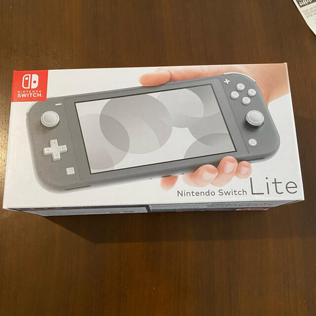 任天堂　Nintendo Switch Lite(ニンテンドースイッチ ライト)　HDH-S-GAZAA　グレー 元箱あり商品状態