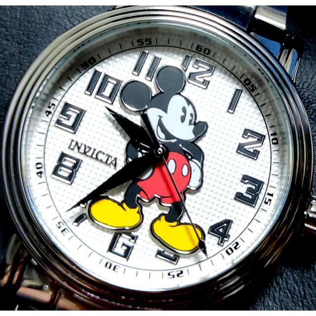 INVICTA(インビクタ)の定価7.6万円 インビクタ DISNEY ミッキー シルバー デットストック！ レディースのファッション小物(腕時計)の商品写真