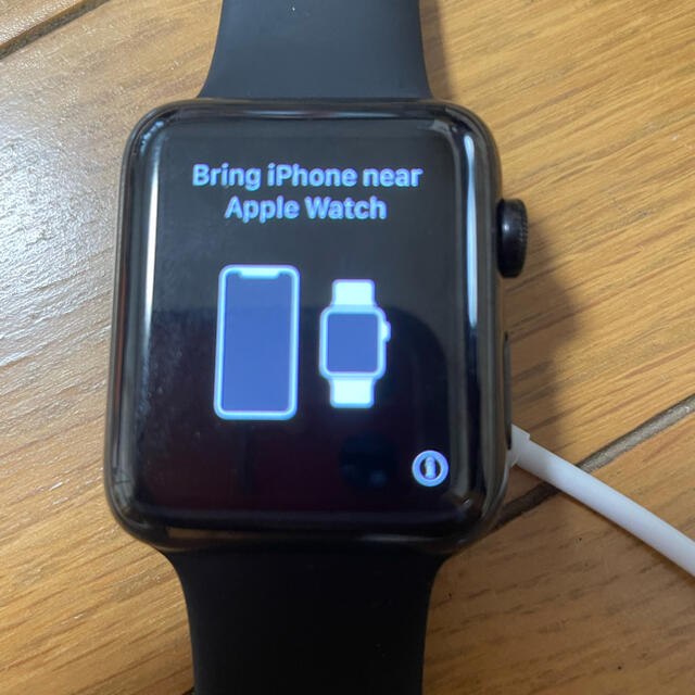 Apple Watch - Apple Watch series2ステンレスケース42mmブラックの通販 by はると2018's shop｜アップルウォッチならラクマ 得価低価