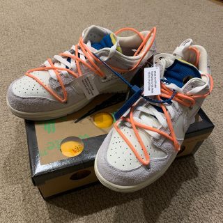 ナイキ(NIKE)の28.5cm Nike × off-white Dunk low 19(スニーカー)