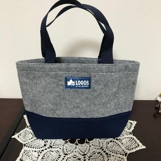 ロゴス(LOGOS)のたくや様専用　ロゴスフェルトバック　トートバック　オンワード商事株式会社(トートバッグ)