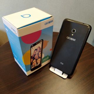 アンドロイド(ANDROID)のAlcatel アルカテル PIXI 4 ダークグレイ(スマートフォン本体)