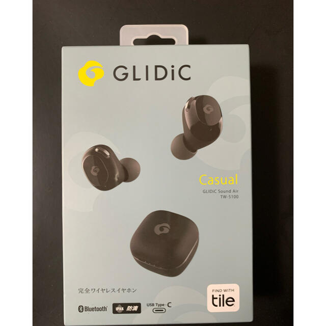 GLIDiC 完全ワイヤレスイヤホン　ライトブルー