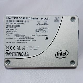 Intel SSD DC S3520 SERIES 240GB(PC周辺機器)