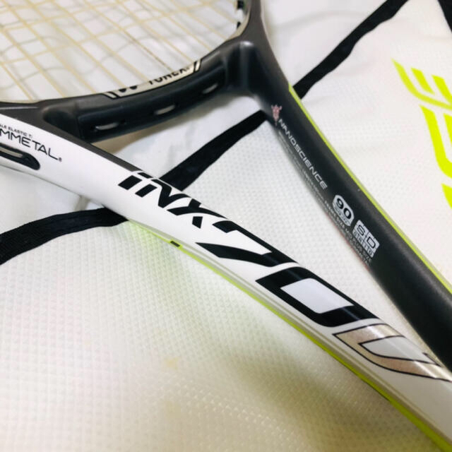 YONEX(ヨネックス)のYONEX【i-NEXTAGE 70V LIMITED】 スポーツ/アウトドアのテニス(ラケット)の商品写真