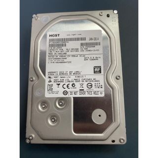 ヒタチ(日立)のHGST HUS72400ALE640 4TB HDD(PCパーツ)