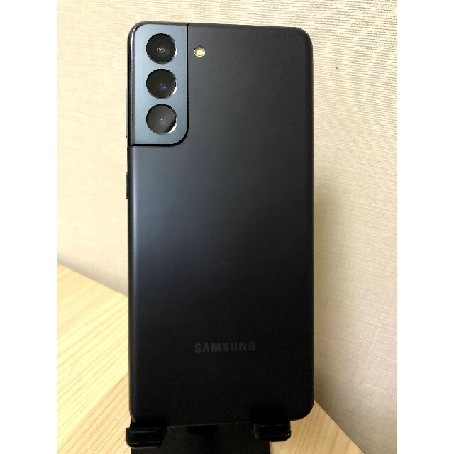 Galaxy(ギャラクシー)のGALAXY S21 5G★SIMフリー★海外版★ブラック スマホ/家電/カメラのスマートフォン/携帯電話(スマートフォン本体)の商品写真