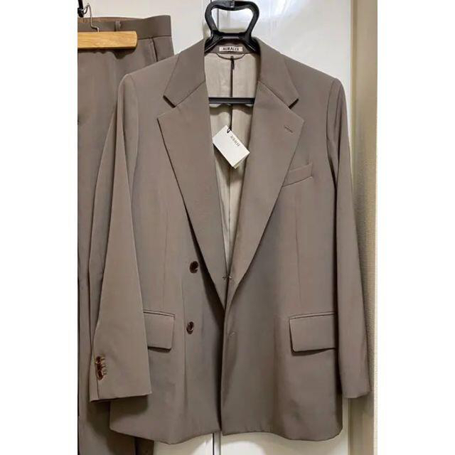 COMOLI(コモリ)のAURALEE wool max gabardine jacket 極美品 メンズのジャケット/アウター(テーラードジャケット)の商品写真