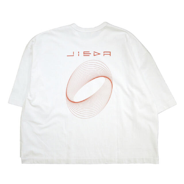 Jieda(ジエダ)のJieDa CIRCLE PRINT T-SHIRT WHITE メンズのトップス(Tシャツ/カットソー(半袖/袖なし))の商品写真