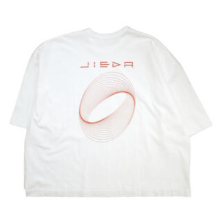ジエダ(Jieda)のJieDa CIRCLE PRINT T-SHIRT WHITE(Tシャツ/カットソー(半袖/袖なし))