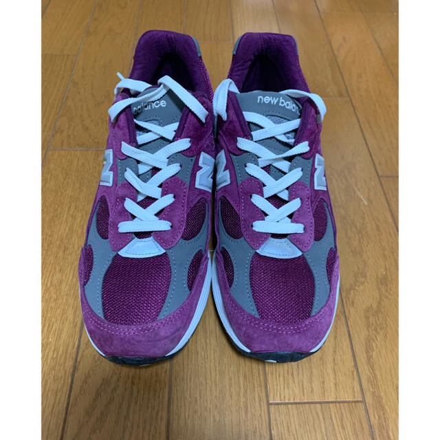 New Balance(ニューバランス)のnew balance 992 purple US9 27cm メンズの靴/シューズ(スニーカー)の商品写真