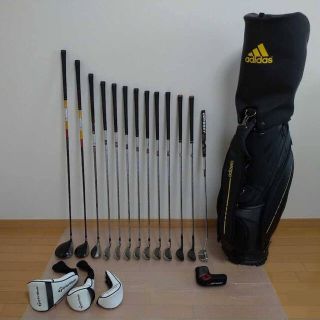 テーラーメイド(TaylorMade)の★テーラーメイド ゴルフクラブ セット （オデッセイパター アディダスバッグ）(クラブ)