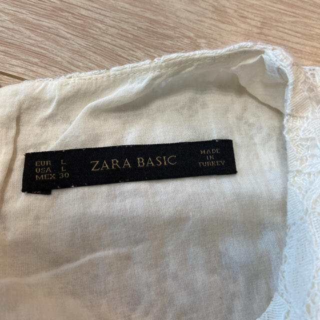 ZARA(ザラ)のZARA トップス　レース レディースのトップス(シャツ/ブラウス(半袖/袖なし))の商品写真