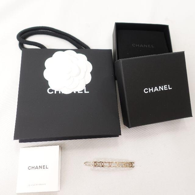 ゴールドCHANEL　ヘアクリップ　レディース　ゴールド