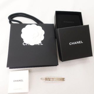 シャネル(CHANEL)のCHANEL　ヘアクリップ　レディース　ゴールド(バレッタ/ヘアクリップ)