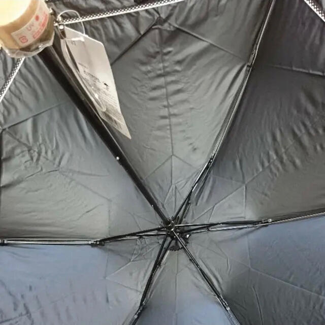 Borsalino(ボルサリーノ)のぷちこん4様専用ボルサリーノ★遮熱+遮光 晴雨兼用 日傘 折りたたみ傘 グレー系 レディースのファッション小物(傘)の商品写真