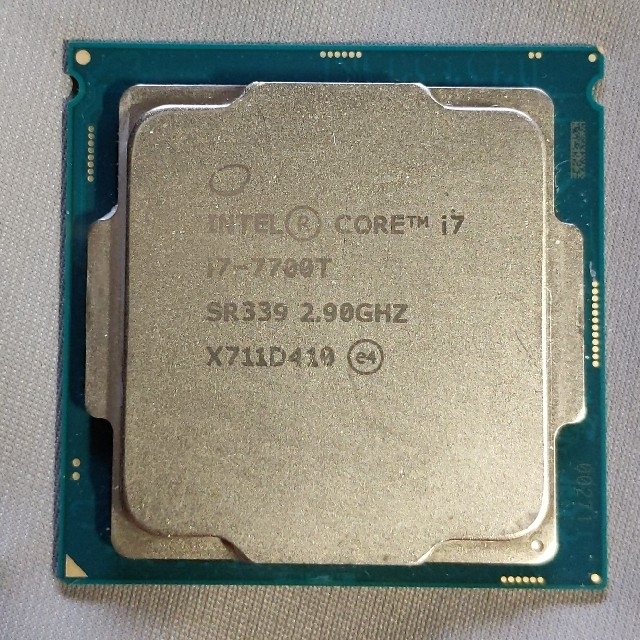 Intel Core i7 7700T デスクトップ用CPU TDP35W