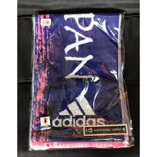 アディダス(adidas)の非売品 レア なでしこジャパン アディダス マフラー タオル adidas 2(応援グッズ)