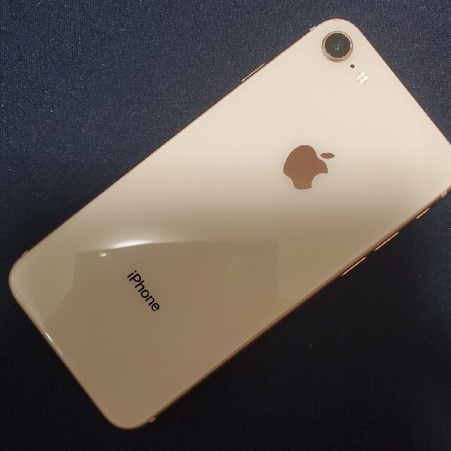 ほぼ未使用 iPhone8 64GB SIMフリー　ゴールド