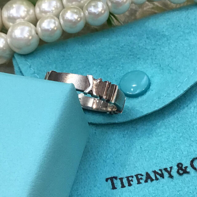 Tiffany & Co.(ティファニー)のsnow 様専用！ティファニー　⭐︎ アトラス　リング　925 ⭐︎ 18号？ メンズのアクセサリー(リング(指輪))の商品写真