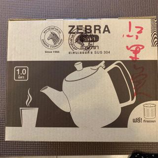 ゼブラ(ZEBRA)のZEBRA ステンレス　teapot(調理道具/製菓道具)