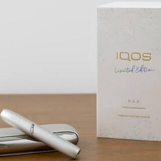 アイコス(IQOS)の新品 限定色 iQOS3 アイコス3 DUO ムーンシルバー(タバコグッズ)