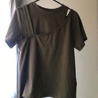 新品　Tシャツカットソー(Tシャツ(半袖/袖なし))