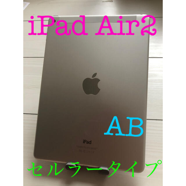 iPad Air 2 16GB セルラータイプ　#316