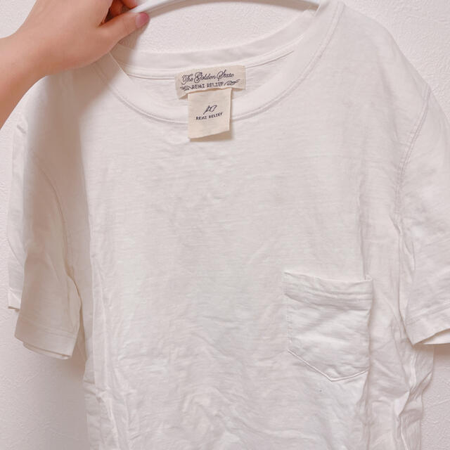 REMI RELIEF(レミレリーフ)のレミレリーフ　ポケットTシャツ　Lサイズ メンズのトップス(Tシャツ/カットソー(半袖/袖なし))の商品写真