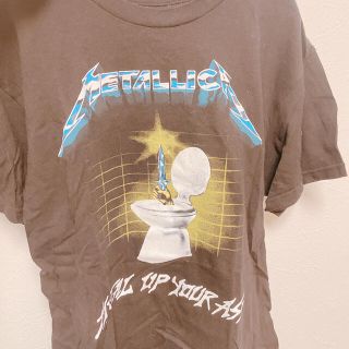 メタリカ　バンドTシャツ(Tシャツ/カットソー(半袖/袖なし))