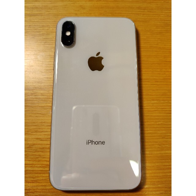 【美品】iPhone XS 64GB シルバー　シムフリー　　おまけ付き