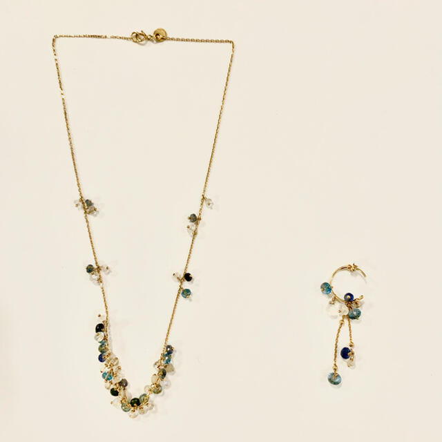 sweet pea ネックレス&ピアス