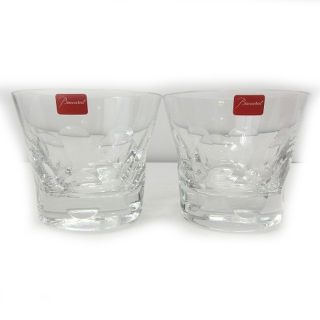 バカラ(Baccarat)のバカラ Baccarat ロックグラス ベルーガ 2客セット クリスタルガラス(食器)