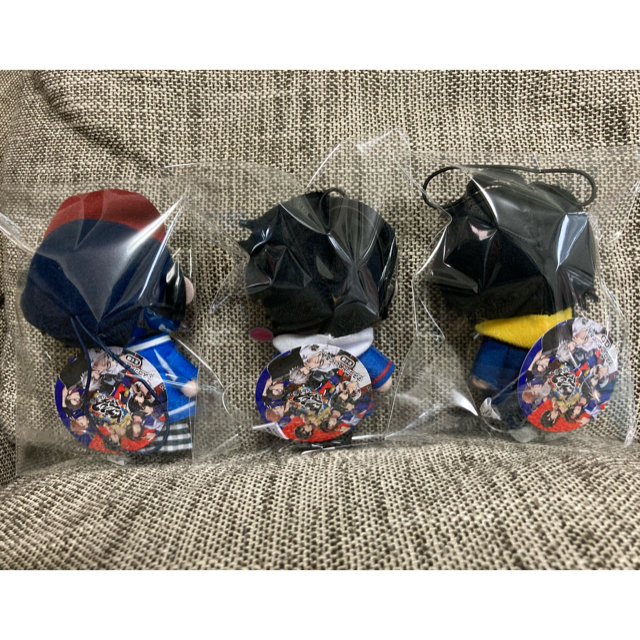 新品タグ付き　ヒプマイ　マスコット ぬいぐるみ　山田一郎二郎三郎 ナムコ 限定 エンタメ/ホビーのおもちゃ/ぬいぐるみ(キャラクターグッズ)の商品写真