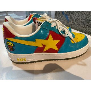 アベイシングエイプ(A BATHING APE)のAPE BAPESTA ラメ US10.5 美品(スニーカー)