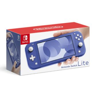 ニンテンドースイッチ(Nintendo Switch)の【新品未使用】Nintendo Switch Lite ブルー(携帯用ゲーム機本体)