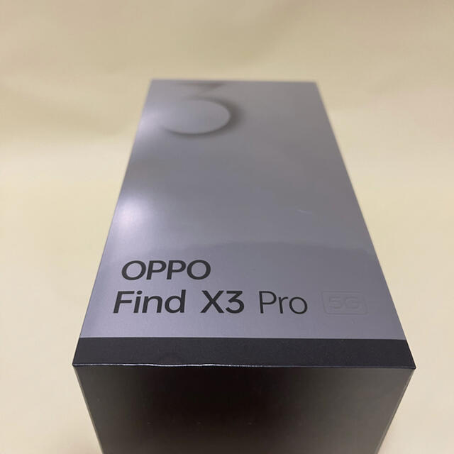 OPPO - 新品未使用未開封 国内版simフリー OPPO Find X3 Pro ホワイト