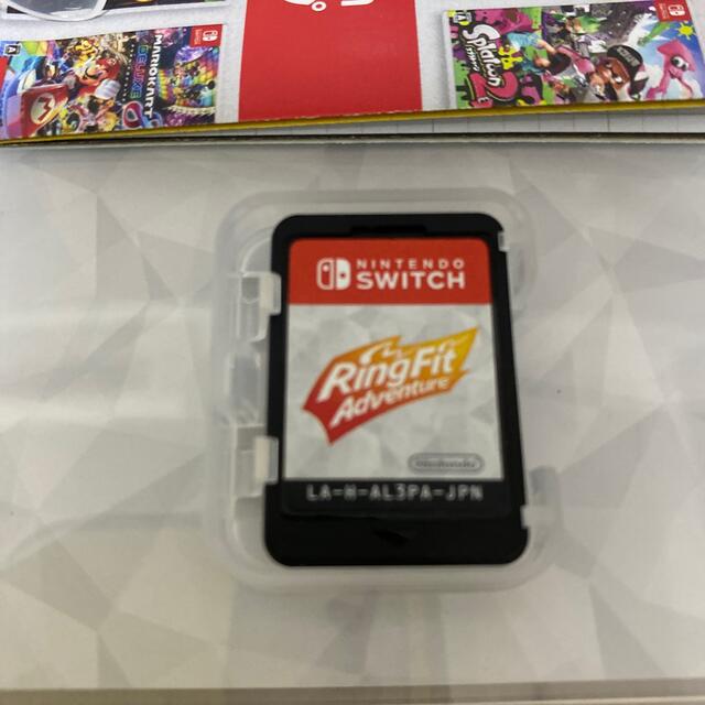 Nintendo Switch(ニンテンドースイッチ)のリングフィット アドベンチャー Switch エンタメ/ホビーのゲームソフト/ゲーム機本体(家庭用ゲームソフト)の商品写真