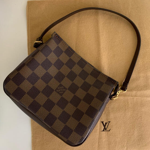 LOUIS VUITTON(ルイヴィトン)の【LOUIS VUITTON】ダミエ　アクセサリーポーチ  レディースのバッグ(ハンドバッグ)の商品写真