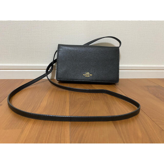 COACH - COACH コーチ 財布 お財布ポシェット ウォレットショルダーの