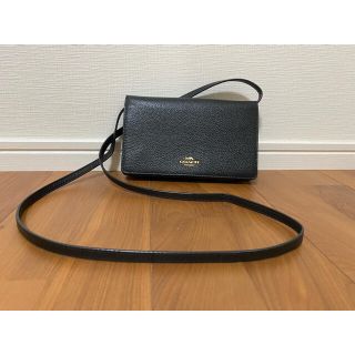 COACH♡コーチ　ハントバック　財布　型押し　上品