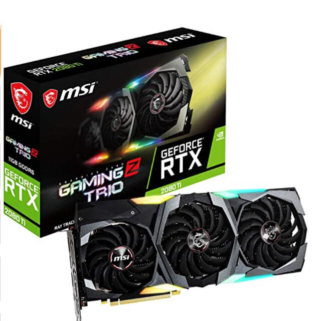 RTX 2080ti MSI gaming x trio GeForce