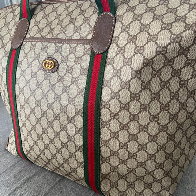 Gucci - 【美品】 オールドグッチ トラベルバッグ ボストンバッグ