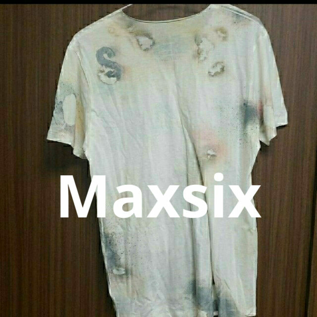 maxsix プリントTシャツ