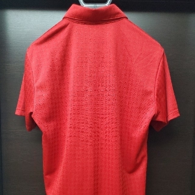 FILA(フィラ)のFILA半袖ゴルフウエア赤白セット(メンズMサイズ) メンズのトップス(ポロシャツ)の商品写真